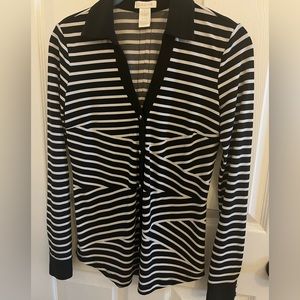 Cache vintage shirt size XS .  EUC gold buttons.